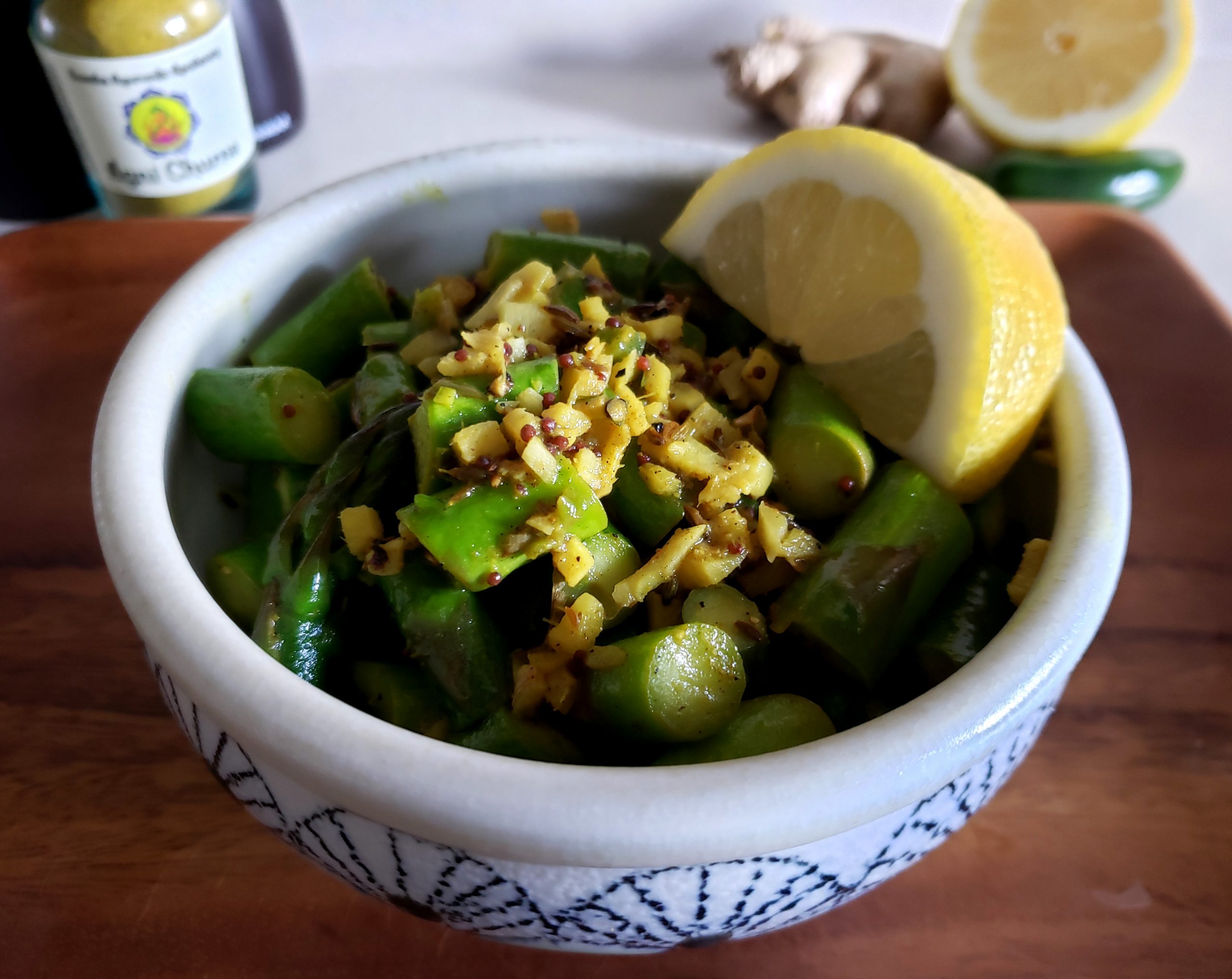 Asparagus Subji Recipe scaled