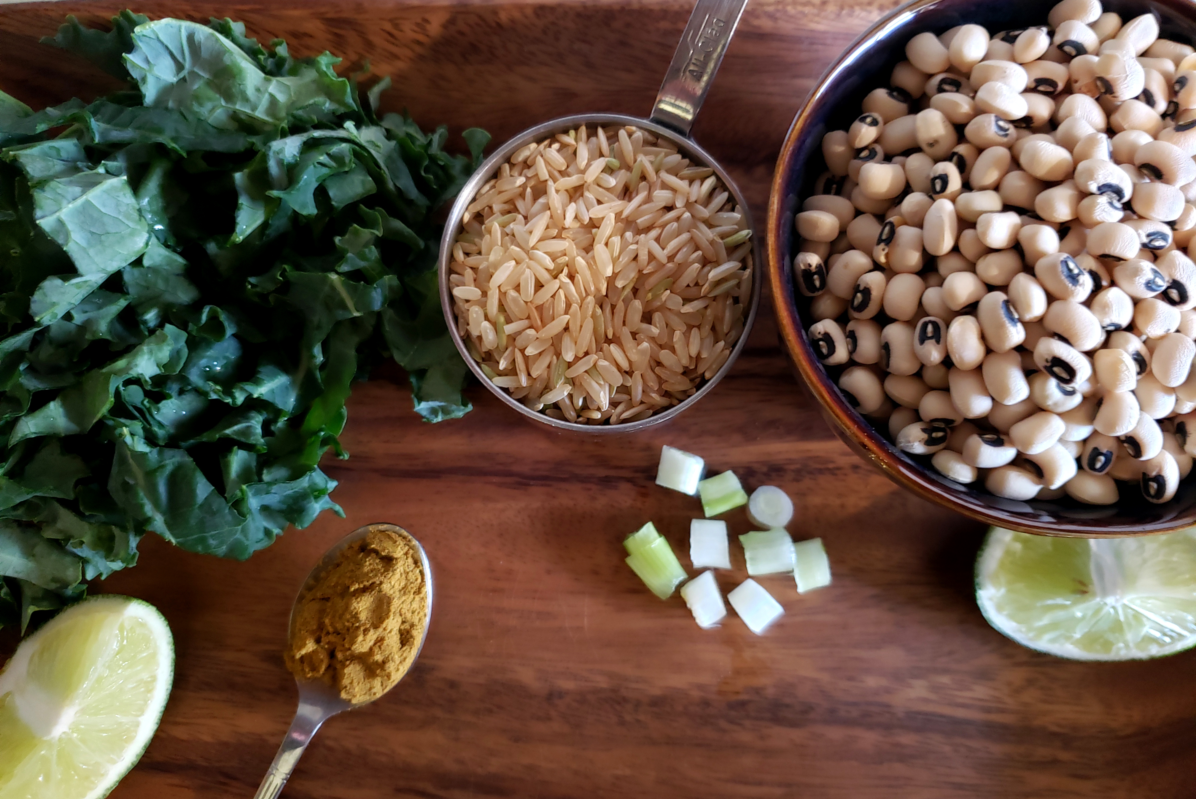 Black Eyed Peas Curry Ingredients