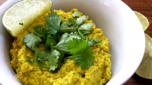 Recept za humus s curryjem